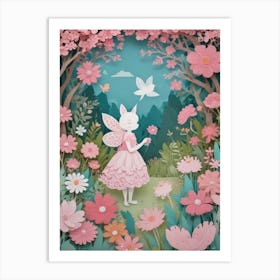 Fairy In The Forest 1 Art Print