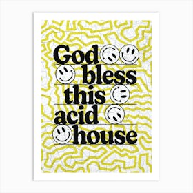 God Bless Art Print