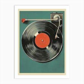 Vintage Music Play Art Print