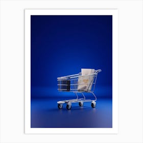 Create Shopping Cart And E Commerce Suite In A Thoroughly Modern Design Featuring Chrome Accents S Art Print