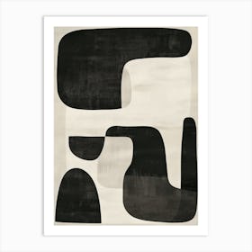 Abstract Shapes 1 Art Print