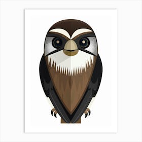 Owl Illustration 2 Art Print