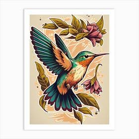 Hummingbird 1 Art Print