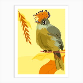 Bird On A Branch Art Print