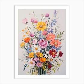 Flowers In A Vase 17 Art Print