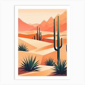 Shaped By The Desert Art Print