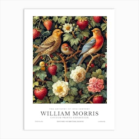 William Morris Exhibitions Birds Series 55 Art Print