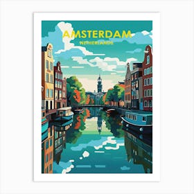 Amsterdam Travel Netherlands Art Print