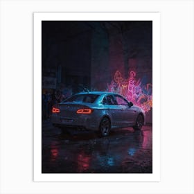 Audi A6 Art Print