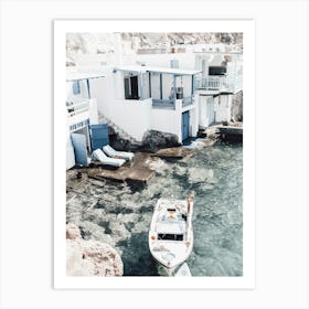 Fisherman S Paradise, Milos Art Print