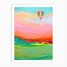 Hot Air Balloon 3 Art Print