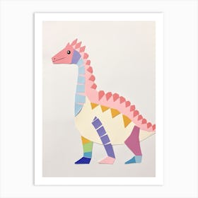 Nursery Dinosaur Art Panoplosaurus Art Print