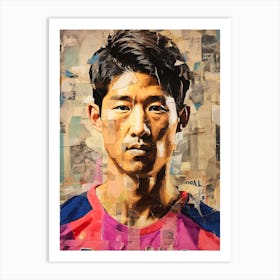 Son Heung Min (1) Art Print