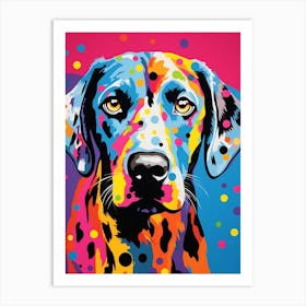 English Pointer Pop Art Art Print