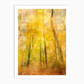 Autumn Abstraction Art Print