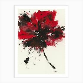 Red Poppy 3 Art Print