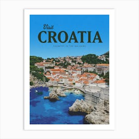 Croatia Art Print