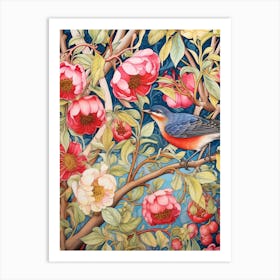 Bird On A Branch 4 Art Print