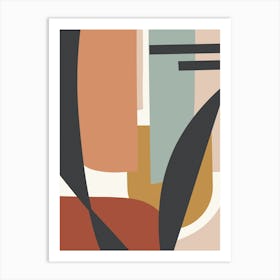 Abstract Shapes Painting Art Print