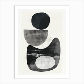 Haugesund Stone Park Bauhaus Minimalist Art Print