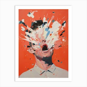 Splatter 1 Art Print