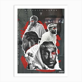 Kendrick Lamar Art Art Print