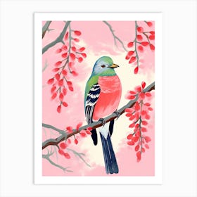 Chinese Cherry Blossoms Art Print