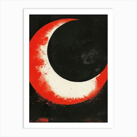 Crescent Moon 3 Art Print