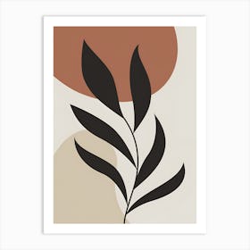 Leaf Print Art Print