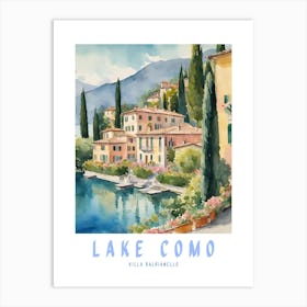 Lake Como Italian Art Print Art Print