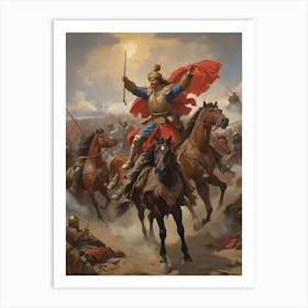 Battle Of Tashkent Art Print