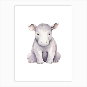 Hippo 2 Art Print