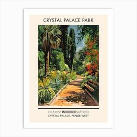 Crystal Palace Park London Parks Garden 8 Art Print