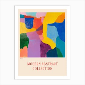 Modern Abstract Collection Poster 50 Art Print