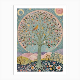 Bird In The Tree Art Print