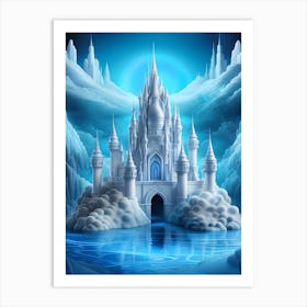 Ice Castle Art Print