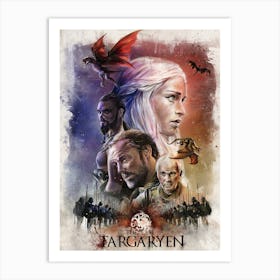 Game of thrones 1 1 Art Print