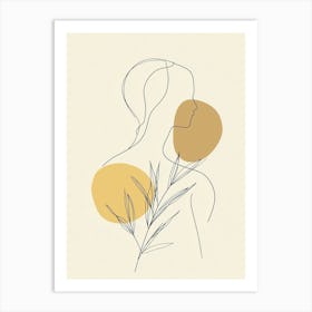 Portrait Of A Woman 12 Art Print