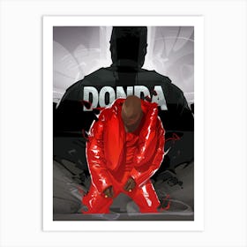 Kanye West Donda Art Print