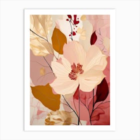 Abstract Floral Painting 13 Art Print