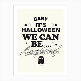 Halloween Baby Art Print