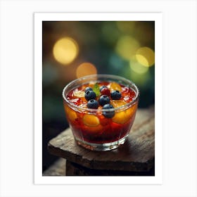 Berry Compote Art Print