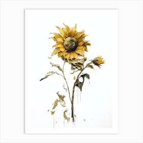 Sunflower 35 Art Print