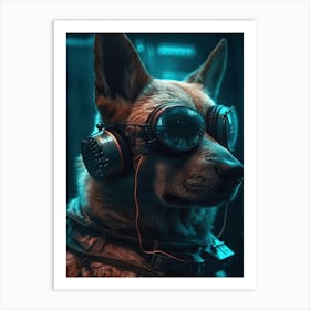 Space Dog 1 Art Print