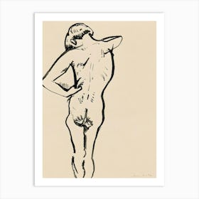 Henri Matisse Nu De Dos Art Print