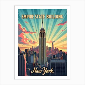 Empire State Building 1 Art Print