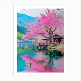 Sakura Blossom Art Print