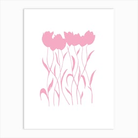 Pink Graphic Art Print