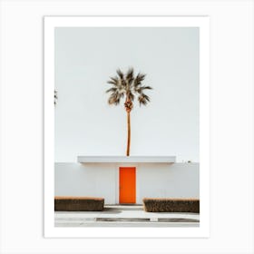 Orange Door Art Print