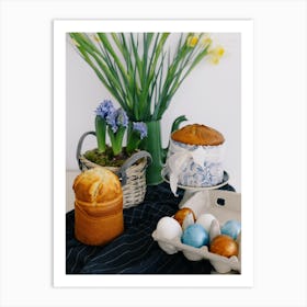 Easter Table 22 Art Print